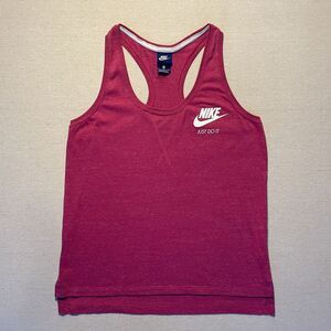Nike Racerback Shirt Womens M‎ Tank Razorback Performance Fuchsia Maroon